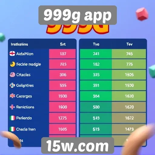 Comparativo entre 999g app e plataformas de jogos